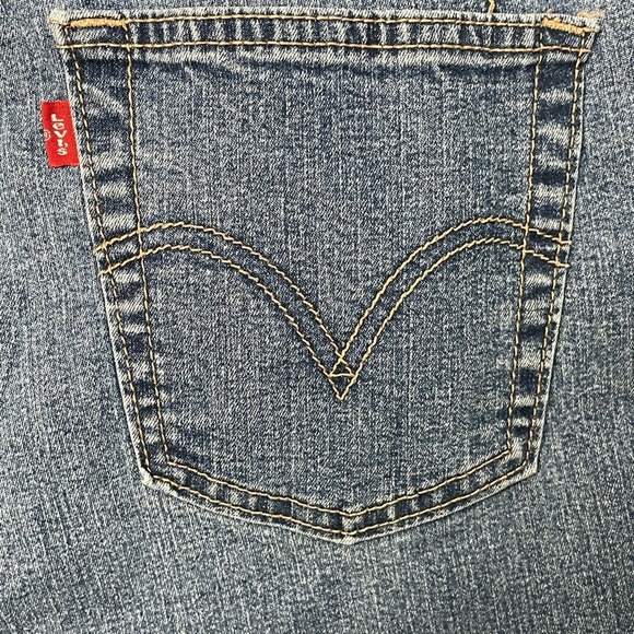 Levi’s  525 VTG Nouveau Low Rise Capri Jeans Size 12 - Picture 5 of 9